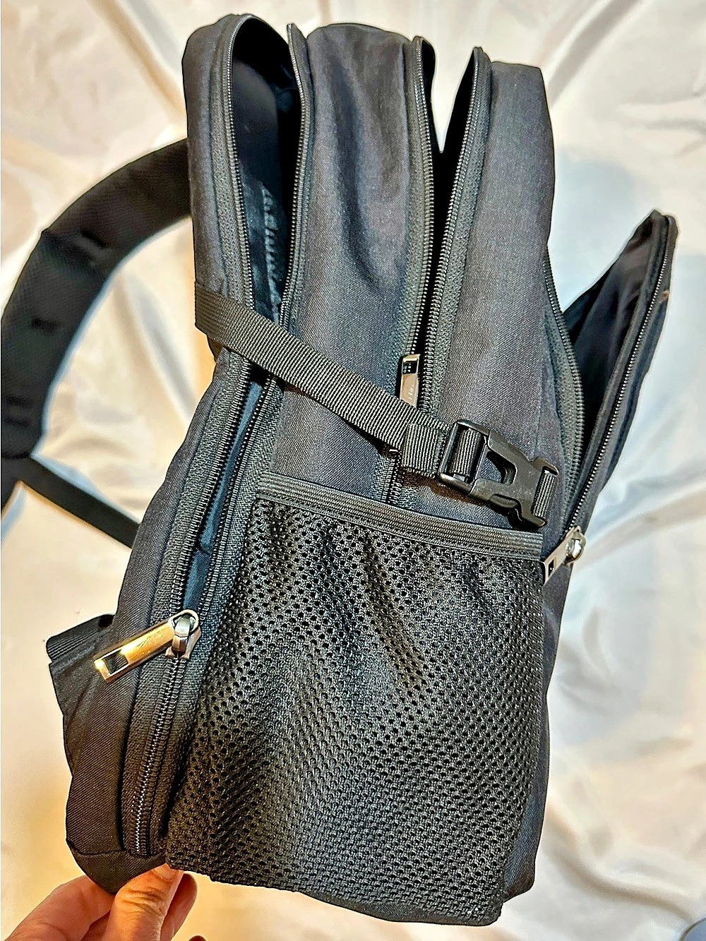 Black Laptop Backpack - Picture 10 of 10